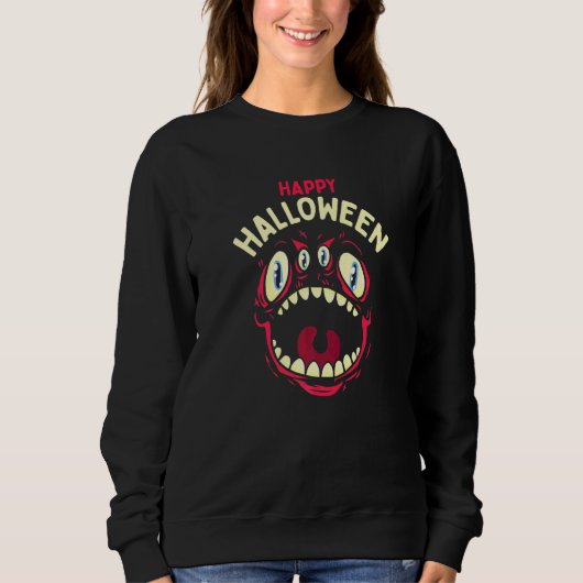 ハッピーハローウィン スウェットシャツ (正面)