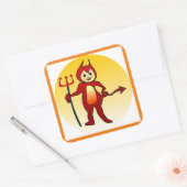 ハッピーハローウィン スクエアシール (封筒)