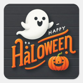 ハッピーハローウィン スクエアシール