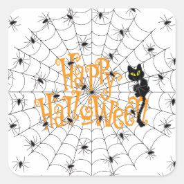 ハッピーハローウィン スクエアシール