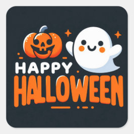 ハッピーハローウィン スクエアシール