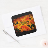 ハッピーハローウィン スクエアシール (封筒)