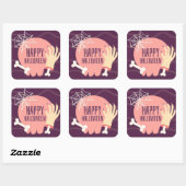 ハッピーハローウィン スクエアシール (シート)