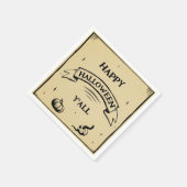 ハッピーハローウィン スタンダードカクテルナプキン (角)