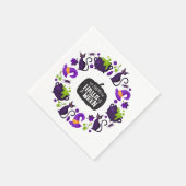 ハッピーハローウィン スタンダードカクテルナプキン (角)