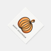 ハッピーハローウィン スタンダードカクテルナプキン (角)