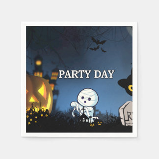 ハッピーハローウィン スタンダードカクテルナプキン