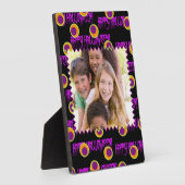 ハッピーハローウィン!スポットお洒落フォトフレーム フォトプラーク (側面)