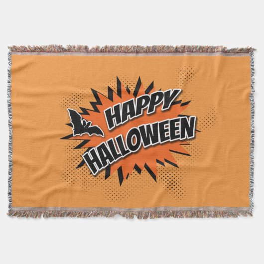 ハッピーハローウィン スローブランケット (正面)