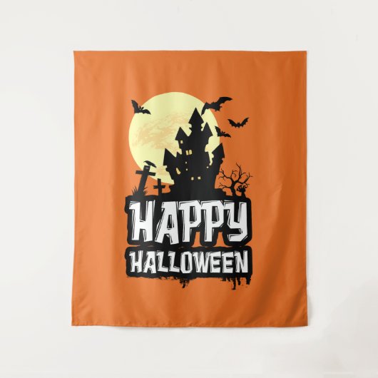 ハッピーハローウィン タペストリー (正面)