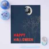 ハッピーハローウィン チラシ (シングル)