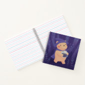 ハッピーハローウィン：テディザウィッチイラストレーション ノートブック (内部)