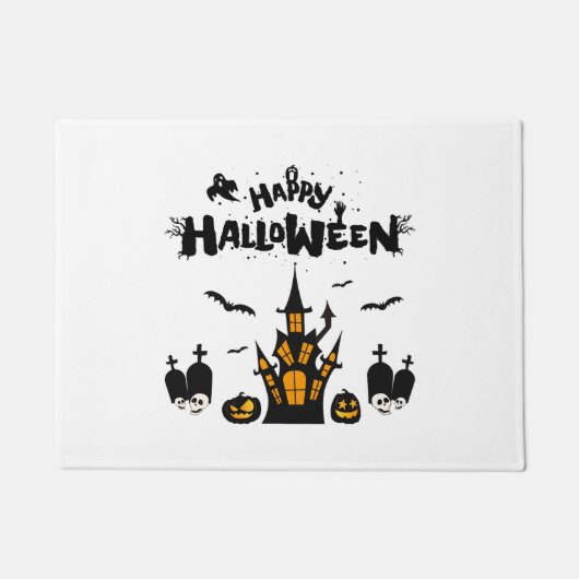 ハッピーハローウィン ドアマット (正面)