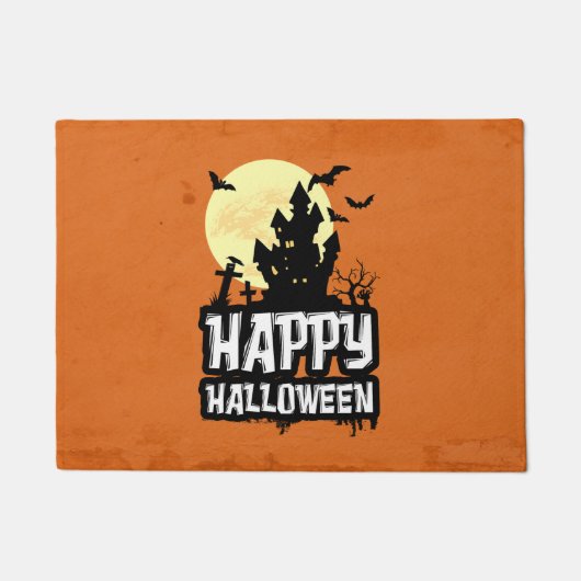 ハッピーハローウィン ドアマット (正面)
