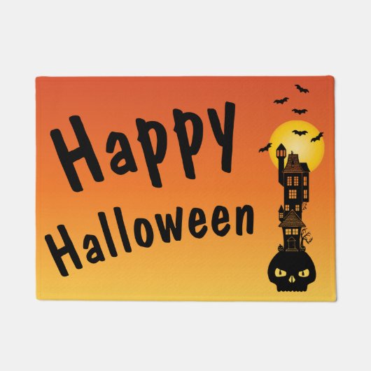 ハッピーハローウィン ドアマット (正面)