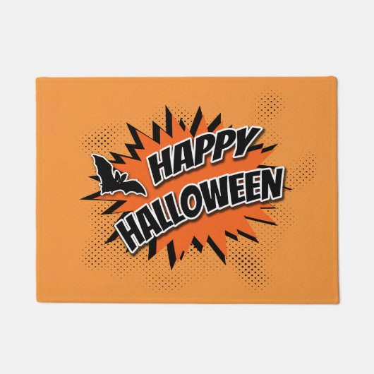 ハッピーハローウィン ドアマット (正面)