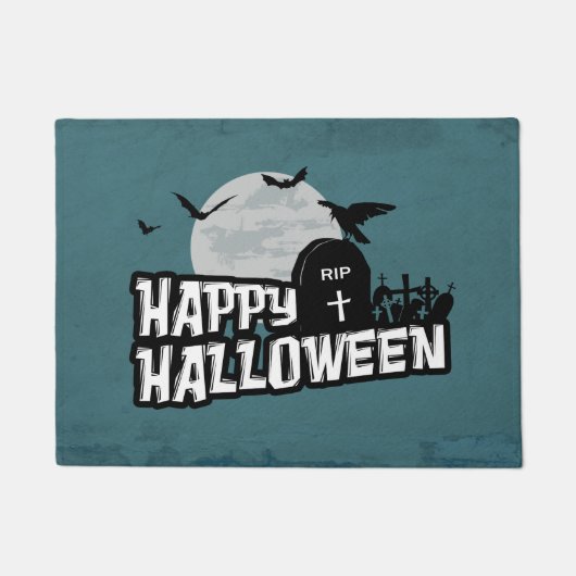 ハッピーハローウィン ドアマット (正面)