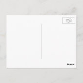 ハッピーハローウィン!ネコこうもり犬とクモ ポストカード (裏面)