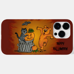 ハッピーハローウィン!ネコこうもり犬とクモ Case-Mate iPhone 14 PRO MAXケース