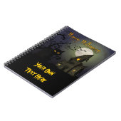 ハッピーハローウィン ノートブック (左側)