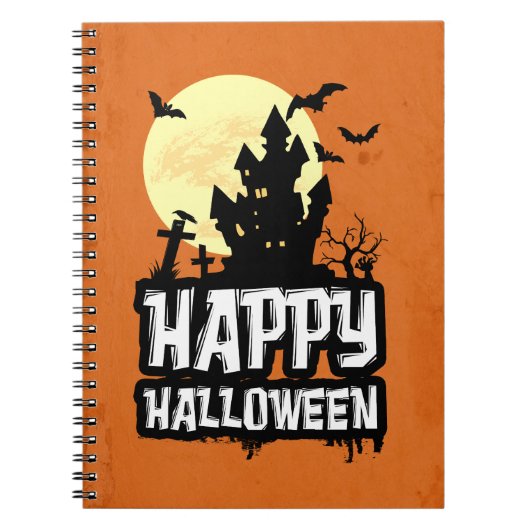 ハッピーハローウィン ノートブック (正面)