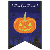 ハッピーハローウィン バンティングフラッグ (第1の旗)