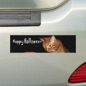 ハッピーハローウィン バンパーステッカー (車上)