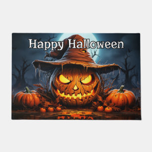 ハッピーハローウィン  パンプキすごいン ドアマット