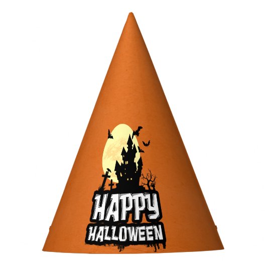 ハッピーハローウィン パーティーハット (正面)