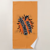 ハッピーハローウィン ビーチタオル (正面)