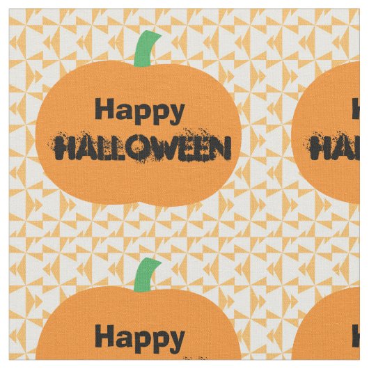 ハッピーハローウィン ファブリック (クローズアップ)