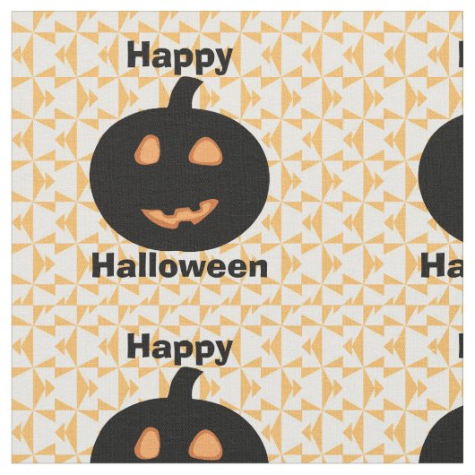 ハッピーハローウィン ファブリック (クローズアップ)