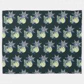 ハッピーハローウィン フリースブランケット (正面(横))