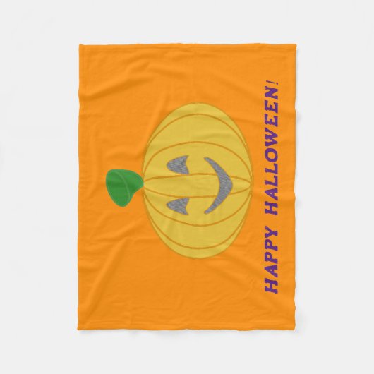 ハッピーハローウィン フリースブランケット (正面)