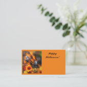 ハッピーハローウィン – フローリストカード エンクロージャーカード (スタンド正面)