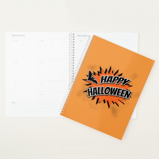 ハッピーハローウィン プランナー手帳 (ディスプレー)