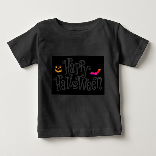 ハッピーハローウィン ベビーTシャツ (正面)