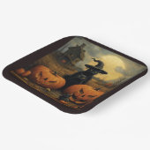 ハッピーハローウィン ペーパープレート (傾斜あり)