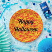 ハッピーハローウィン ペーパープレート (パーティー)