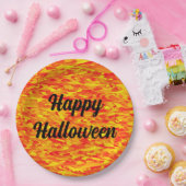 ハッピーハローウィン ペーパープレート (パーティー)