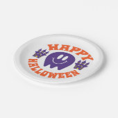 ハッピーハローウィン ペーパープレート (アングル)