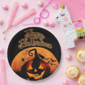 ハッピーハローウィン ペーパープレート (パーティー)
