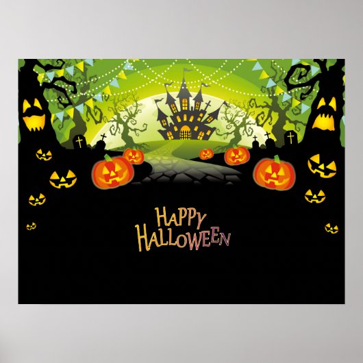 ハッピーハローウィン ポスター (正面)