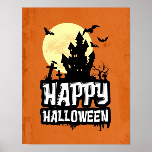 ハッピーハローウィン ポスター (正面)