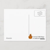 ハッピーハローウィン ポストカード (裏面)