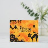 ハッピーハローウィン ポストカード (スタンド正面)