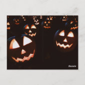 ハッピーハローウィン ポストカード (裏面)
