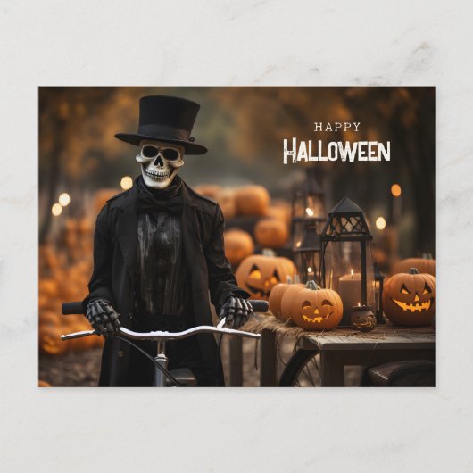 ハッピーハローウィン ポストカード (正面)