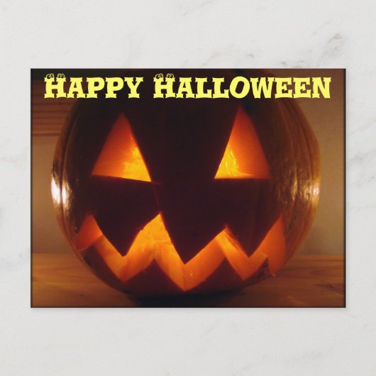 ハッピーハローウィン ポストカード (正面)