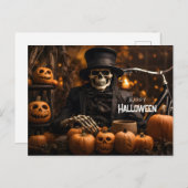 ハッピーハローウィン ポストカード (正面/裏面)